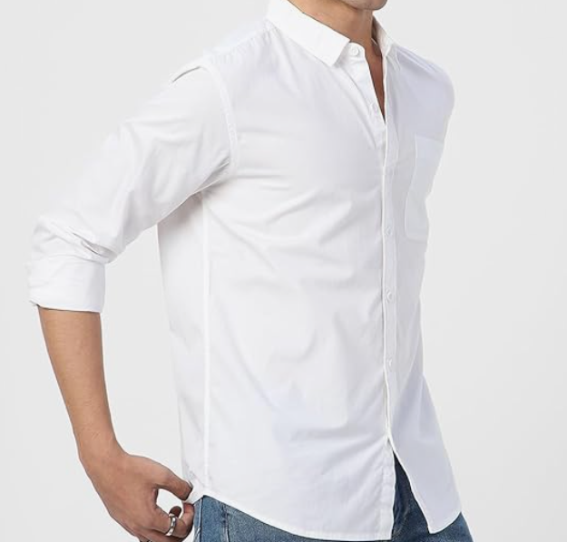 Urbano Fashion Full-sleeve solid design suitable for casual and smart-casual occasions
