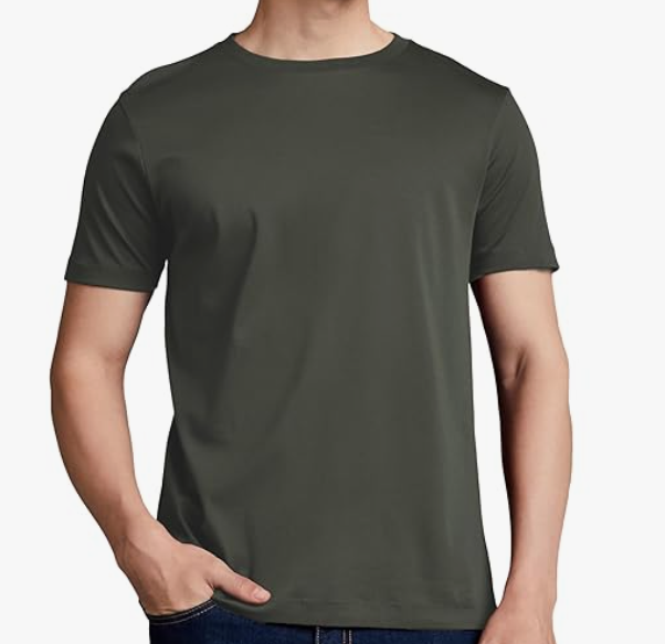 Classic round neck design for a clean and timeless look.